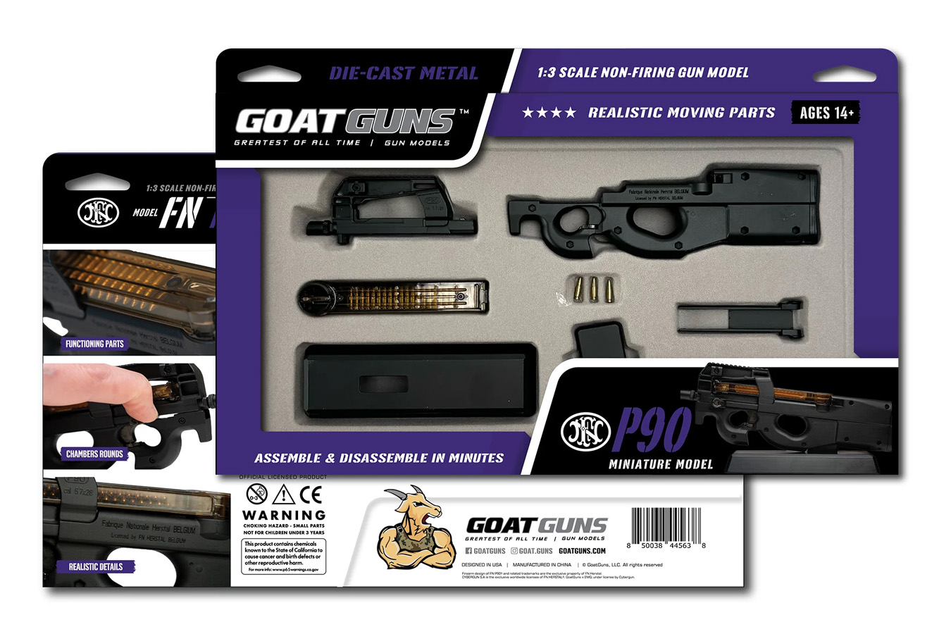 GOAT GUNS FN P90 1:3 Scale Model